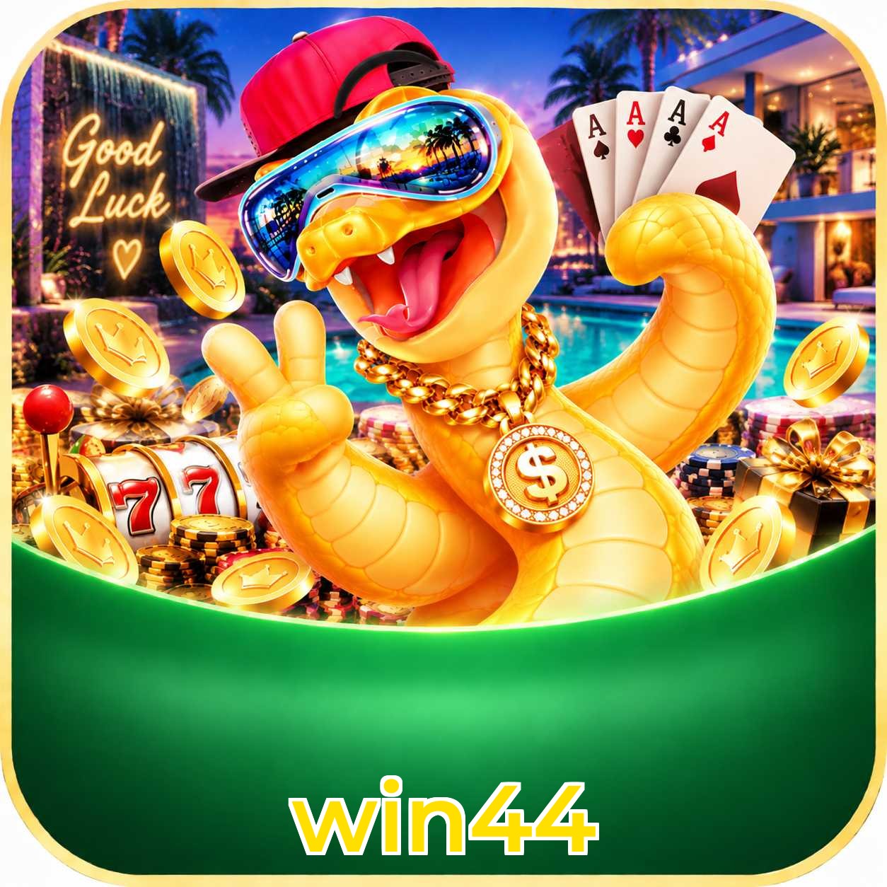 Cassino ao vivo da win44 com dealers reais e mesas HD